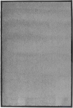 vidaXL - Deurmat - 60x90 - cm - grijs