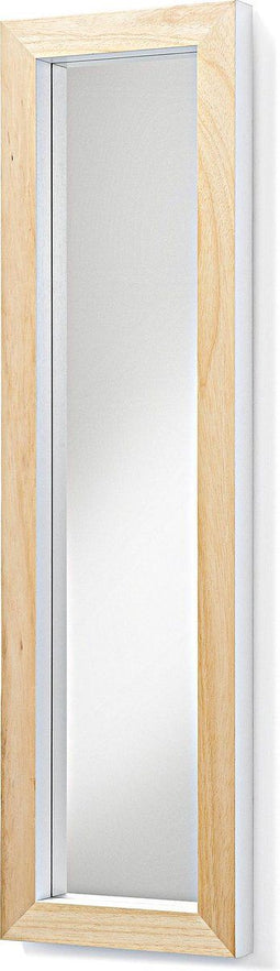 Kave Home Drop Spiegel - Wandspiegel - 98x28cm - Wit