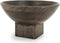 BY-BOO vaas/schaal Bora large - 30x30x17cm- mangohout brown