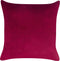 GOLDENROD - Sierkussen set van 2 - Bordeaux - 45 x 45 cm - Fluweel