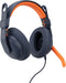 Logitech Zone Learn - Headset - Bedraad - 3.5mm AUX - Blauw Oranje