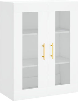 vidaXL - Wandkast - 69,5x34x90 - cm - wit