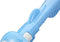 Atlantis Shark - Snorkelmasker - Full Face - 180 graden zicht - Blauw