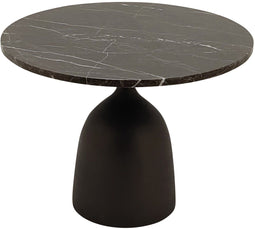 PTMD Patras Side Table Brown Marble