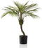 Emerald - Kunstplant Chamaedorea Palm 85cm - Kunstplanten voor binnen