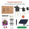 Partizzle 15m Waterdicht Lichtsnoer - Dimbaar - LED Solar Tuinverlichting 2700K Warm Wit