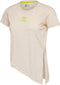 Hummel Stacy T-Shirt - Korte mouw - Split aan zijkant - Coud Pink