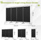 Angel Living Parawan Kamerscherm - 3 Panelen - 165cm Hoog - Zwart