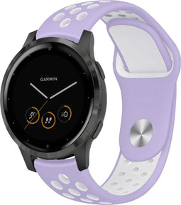 iMoshion Bandje Geschikt voor Garmin Vivoactive 4L - iMoshion Siliconen sport bandje - Wit