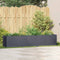 vidaXL - Plantenbak - 200x40x40 - cm - koudgewalst - staal - antracietkleurig