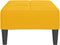 vidaXL - Voetenbank - 78x56x32 - cm - fluweel - geel