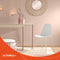 Alterego Feliz - Designer Stoel - Witte Binnen- & Buitenstoel - 52.5x48x88cm