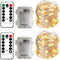 Gezellige Binnenverlichting Set – 15m LED Kerstlichtjes – Warm Wit met Afstandsbediening en Timer