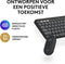 Logitech Pebble 2 Combo - Draadloos Toetsenbord en Muis - 3 apparaten koppelbaar - Qwerty US Grafiet