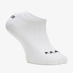 PUMA Unisex Sneakersokken - 3-pack - Zacht katoen - Wit (3 stuks)