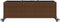 vidaXL - Plantenbak - met - wielen - 3 - potten - 107x32x38 - cm - poly - rattan - bruin