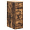 vidaXL - Garagekast - 30x51x85 - cm - massief - grenenhout - gerookt - eiken