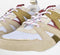 PS Poelman Year - Dames Leren Chunky Runner Sneaker - Beige Kaki Groen - Maat 38