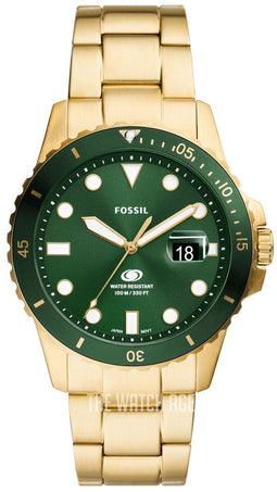 Fossil FS6030 - Polshorloge - 42 mm - Goudkleurig
