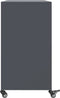 vidaXL - Dressoir - 100,5x39x72 - cm - staal - antracietkleurig