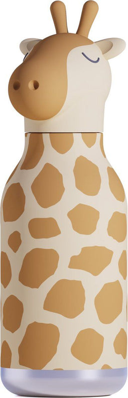 Asobu Giraffe Bestie Drinkfles - 295ml - RVS & Siliconen - Schoolbeker