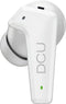 DCU Tecnologic® - Draadloze Oordopjes - ANC - Wit