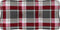 vidaXL - Palletkussen - ruitpatroon - 80x40x12 - cm - stof - ruitpatroon - rood