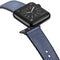 iMoshion Echt lederen bandje voor de Apple Watch Series 1 / 2 / 3 / 4 / 5 / 6 / 7 / 8 / 9 / SE - 38 / 40 / 41 mm - Blauw