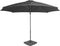 vidaXL - Parasol - met - draagbare - voet - antracietkleurig