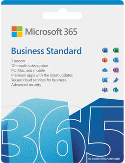 Microsoft 365 Business Standard 1 licentie(s) Abonnement Engels 1 jaar