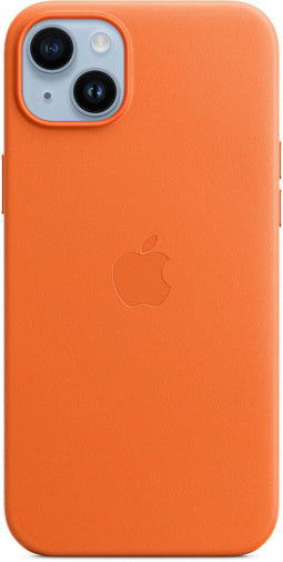 Apple MPPF3ZM/A - iPhone 14 Plus - Leren hoesje met MagSafe - Oranje