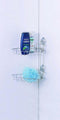 Everloc Push 'n Loc - Hoekrek Dubbel - Verchroomd - 21x36x26 cm