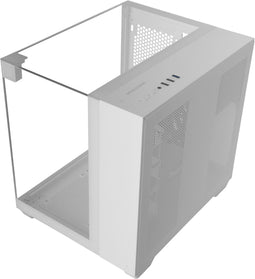 Mars Gaming MC-VISIONMW - Mini Tower PC - Micro-ATX Mini-ITX - Gehard glas Wit