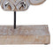 Decoratieve figuren 30 x 7,5 x 31,5 cm Natuurlijk