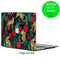 Lunso Geschikt voor MacBook Air 13 inch (2018-2019) cover hoes - case - Leopard Roses