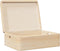 vidaXL - Houten - kist - met - deksel&handvatten - 40x30x13cm - massief - grenenhout