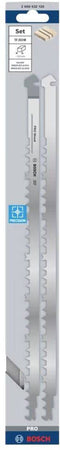 Bosch HCS TF 350 M - 2-delige HCS-zaagbladset - Voor hout (2 stuks)