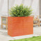 vidaXL - Plantenbak - 90x40x68,5 - cm - massief - grenenhout - wasbruin