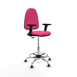 Piqueras y Crespo B2D05RT - Bureaustoel - Hoogteverstelbaar met armleuning - Roze