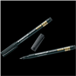 STAEDTLER Lumocolor F Permanent Zwart