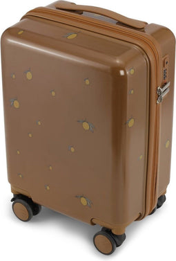 Konges Sløjd Kinderkoffer Lemon Brown - Reiskoffer - Kinderkoffer - Trolley