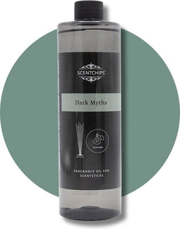 Scentchips® Geurstokjes Navulling - Dark Myths - Geurverspreider - Luchtverfrisser - Huisparfum - 400ml