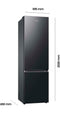 Samsung RL38T607BB1/EF - Koel-vriescombinatie - No Frost - Zwart