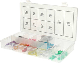 KS Tools 970.0740 970.0740 Ministeekzekering (auto) 2 A, 3 A, 4 A, 5 A, 7.5 A, 10 A, 15 A, 20 A, 25 A, 30 A 100 onderde