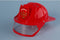 Johntoy Brandweerhelm - Luxe brandweerhelm met vizier - Rood