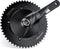 Miche Crankstel Pistard Air 170mm 54t zwart
