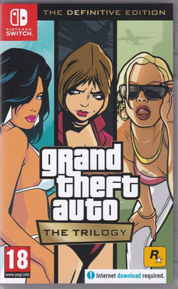 Rockstar Grand Theft Auto The Trilogy - Definitive Edition - Nintendo Switch