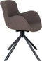 House Nordic Eetkamerstoel Amorim Bouclé Mushroom Draaibaar
