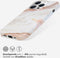Selencia iPhone 15 Pro - Backcover - 100% gerecycled - Wit Marmer