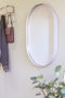 DONNA ARENA Spiegel - 60x40 cm - Stalen frame - Silky Taupe